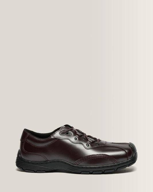 Aurix Satin Finish Leather 5i Shoes - OXBLOOD — Satin Finish Leather