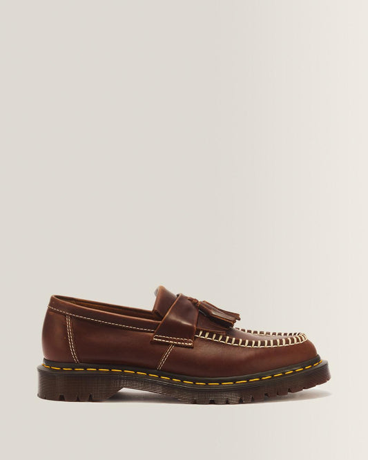 Adrian Orleans Leather Tassel Loafers - Butterscotch — Orleans