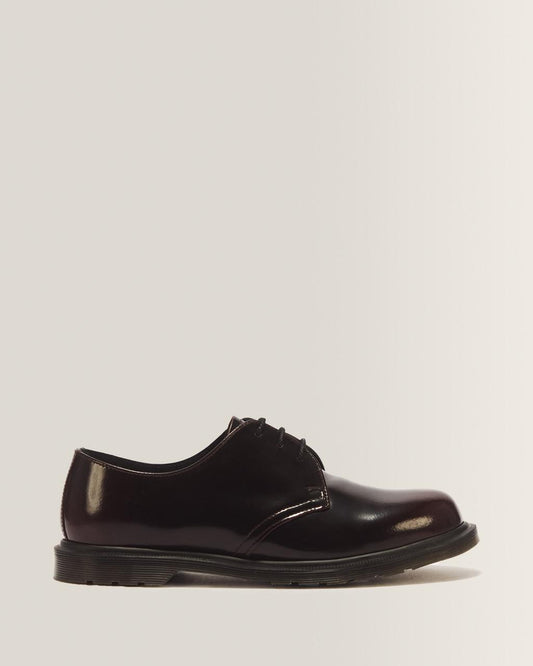 Mayfare Rub Off Leather Shoes - Cherry Red Arcadia — Arcadia