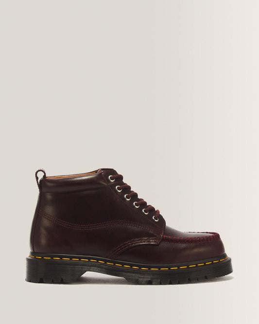 Lowell Chukka 6 Eye Mayhem Leather Moc Toe Boots - Mayhem Rb