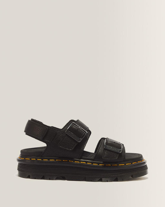 Zebzag Pisa Platform Sandals - Black — Pisa