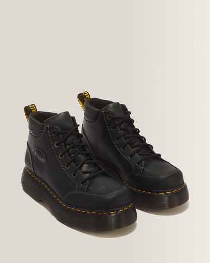Buzz 6 Eye Wyoming Leather Lace Up Boots - Black — Wyoming - image 5