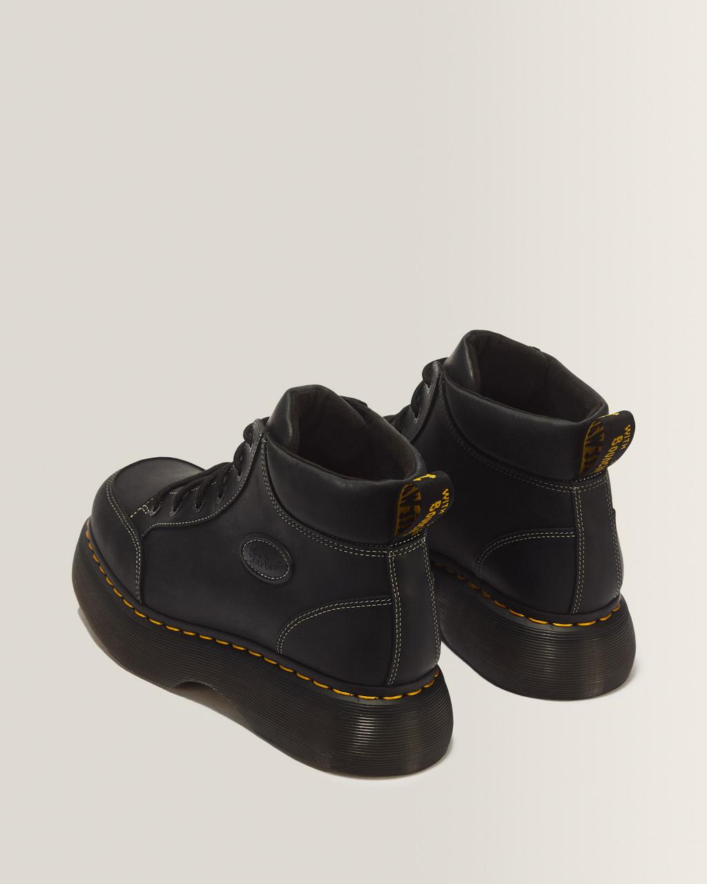 Buzz 6 Eye Wyoming Leather Lace Up Boots - Black — Wyoming - image 6