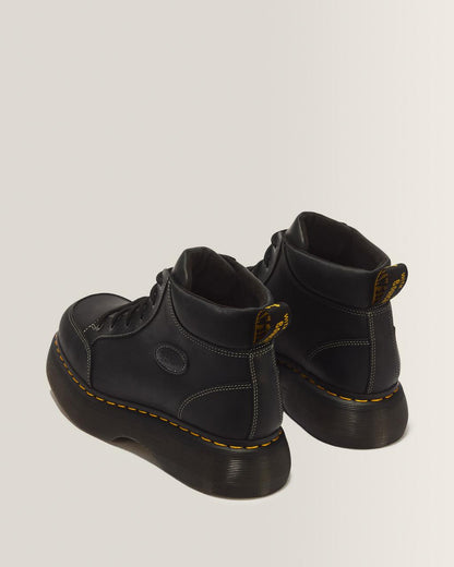Buzz 6 Eye Wyoming Leather Lace Up Boots - Black — Wyoming - image 6
