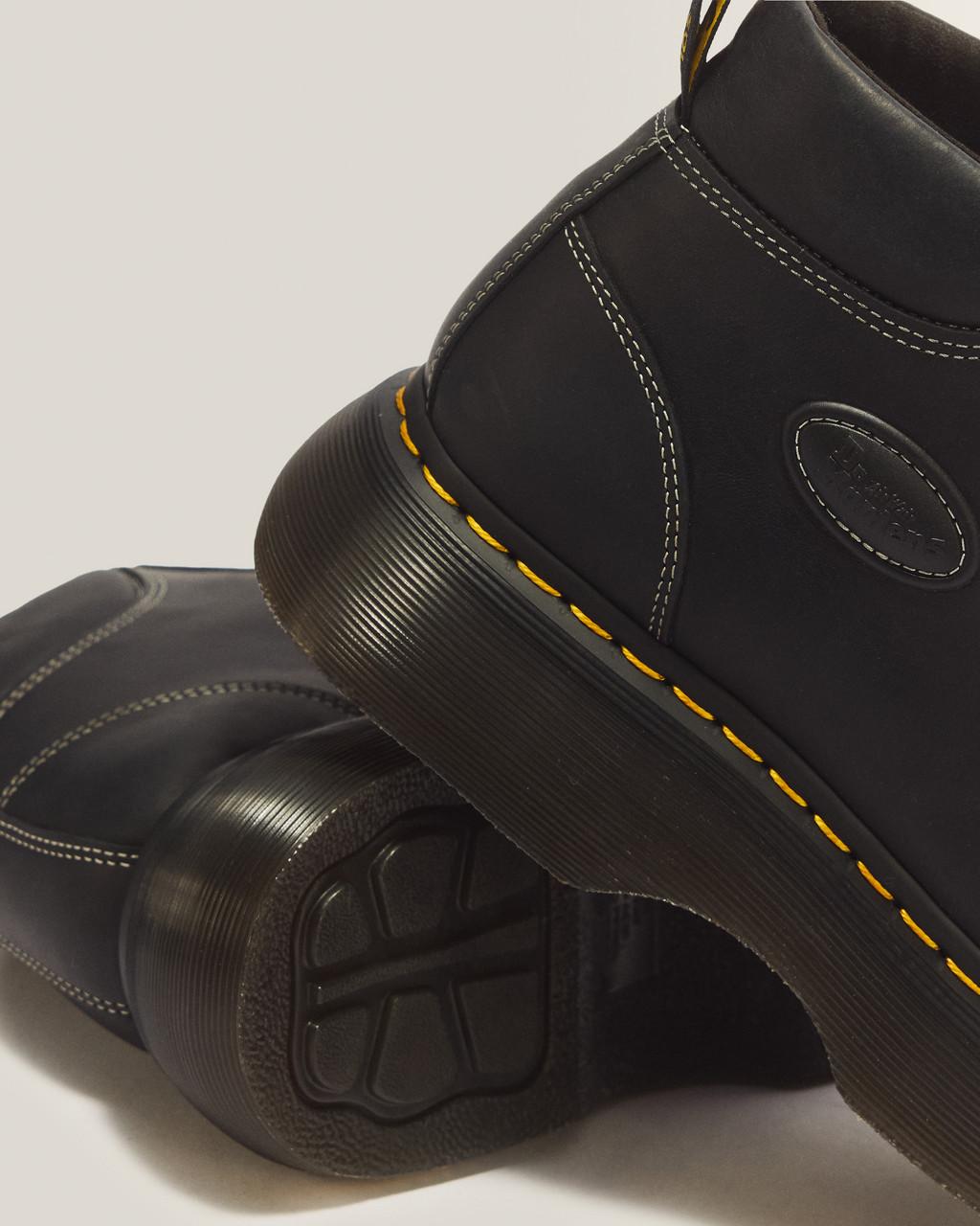Buzz 6 Eye Wyoming Leather Lace Up Boots - Black — Wyoming - image 8