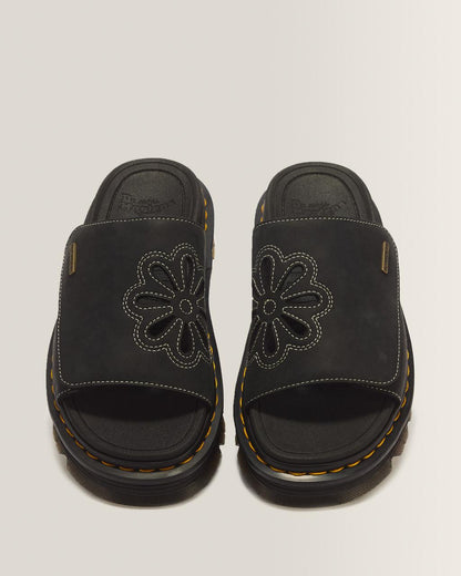 Zebzag Wyoming Leather Slides - Black — Wyoming - image 4