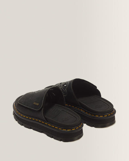 Zebzag Wyoming Leather Slides - Black — Wyoming - image 6