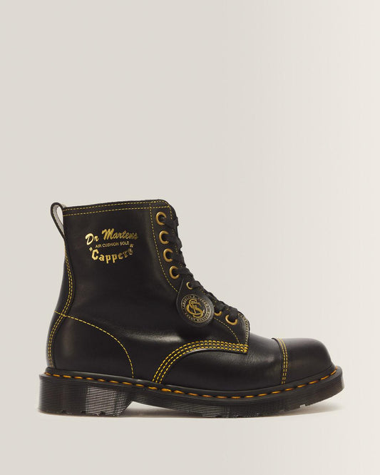 1460 Cappers Classic Calf Leather Lace Up Boots - Classic Calf