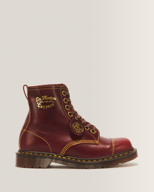 1460 Cappers Classic Calf Leather Lace Up Boots - Classic Calf