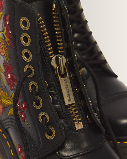 Sinclair Floral Wanama Leather Lace Up Boots - Wanama - image 3
