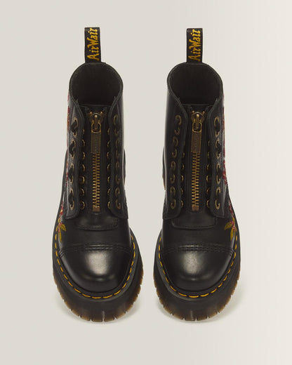 Sinclair Floral Wanama Leather Lace Up Boots - Wanama - image 4