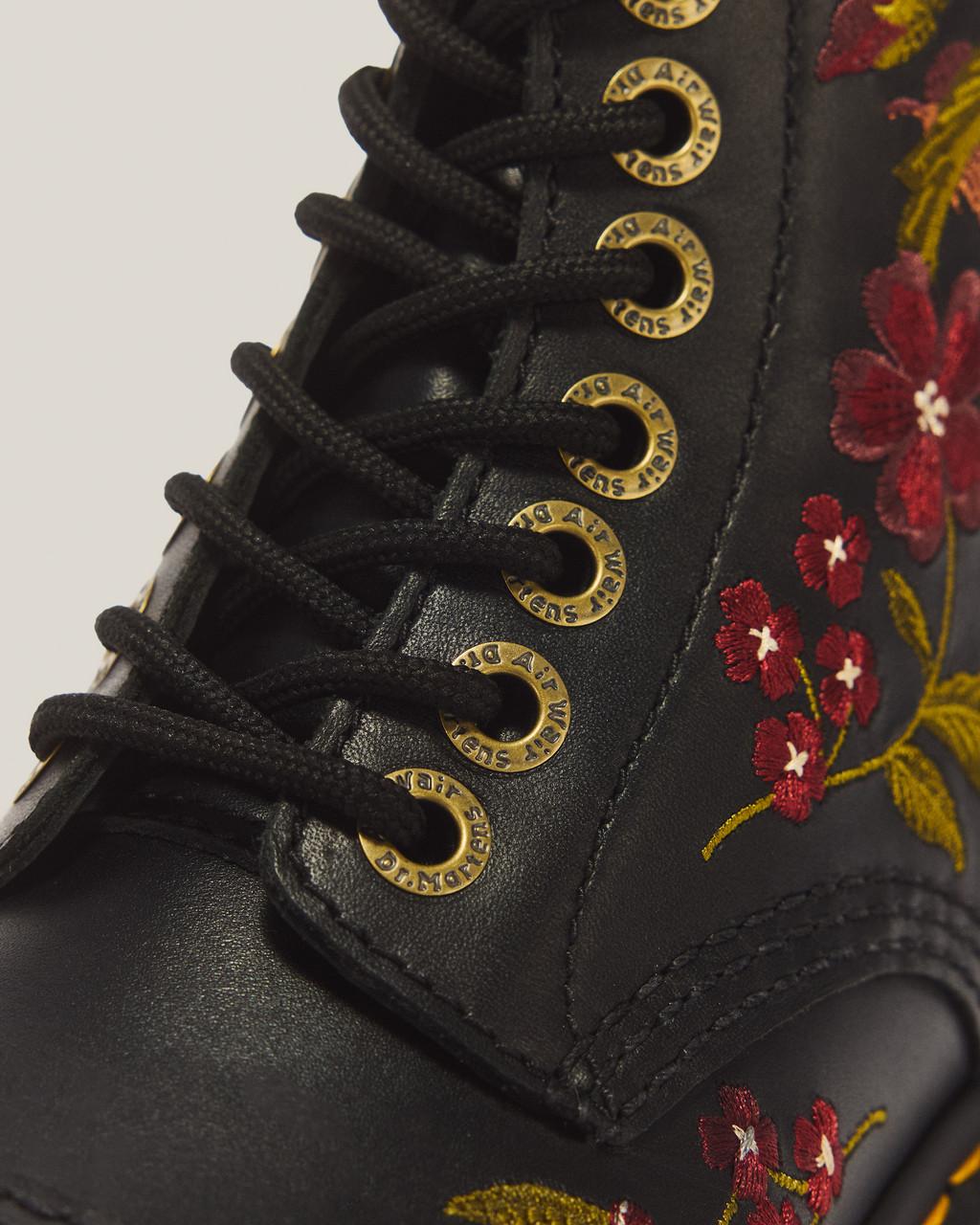 Sinclair Floral Wanama Leather Lace Up Boots - Wanama - image 8