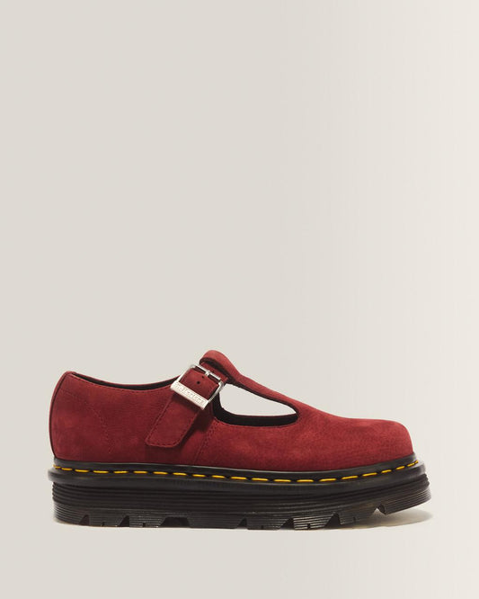 Zebzag Milled Nubuck Mary Jane Shoes - Milled Nubuck Wp