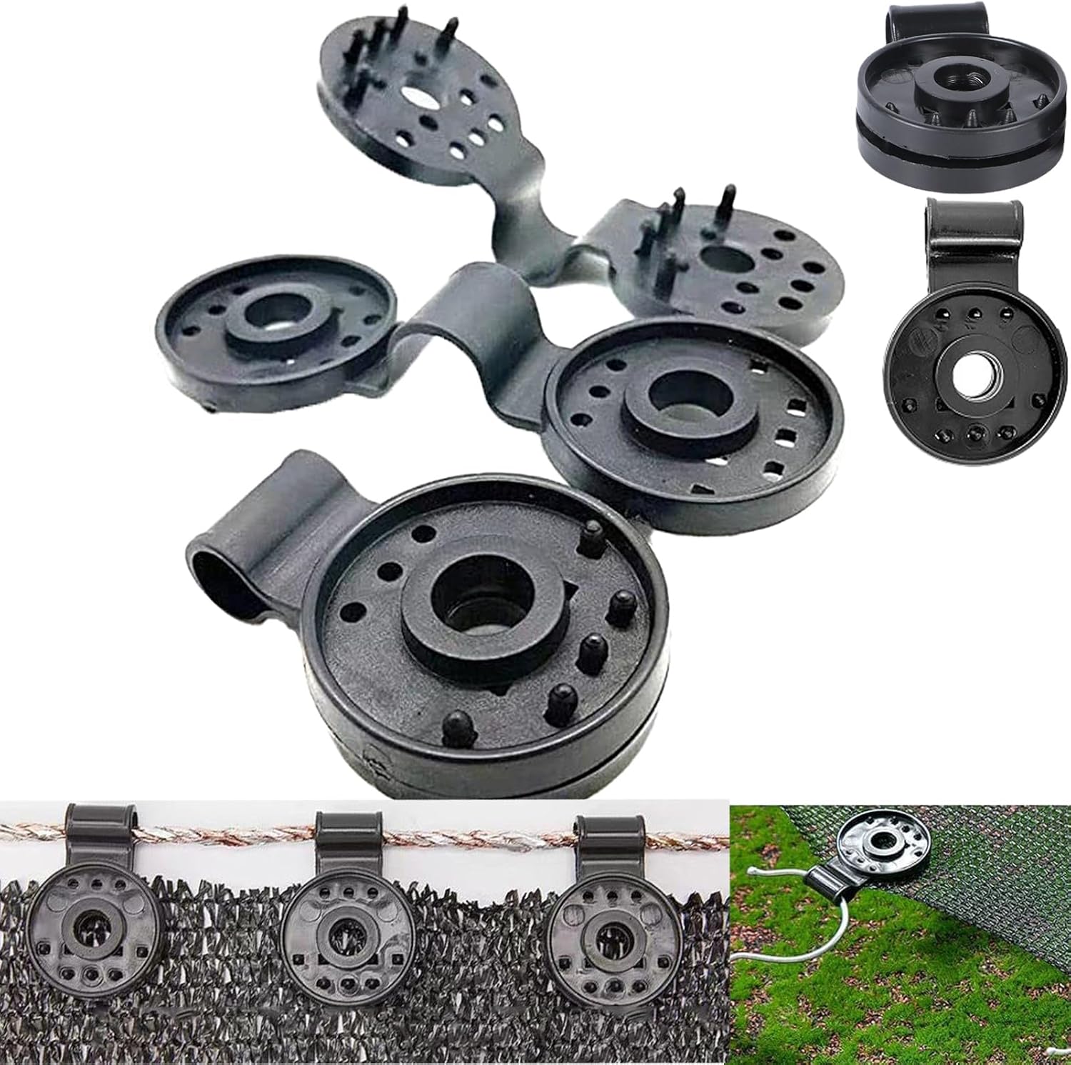 SunLock Windproof Tarp Clips