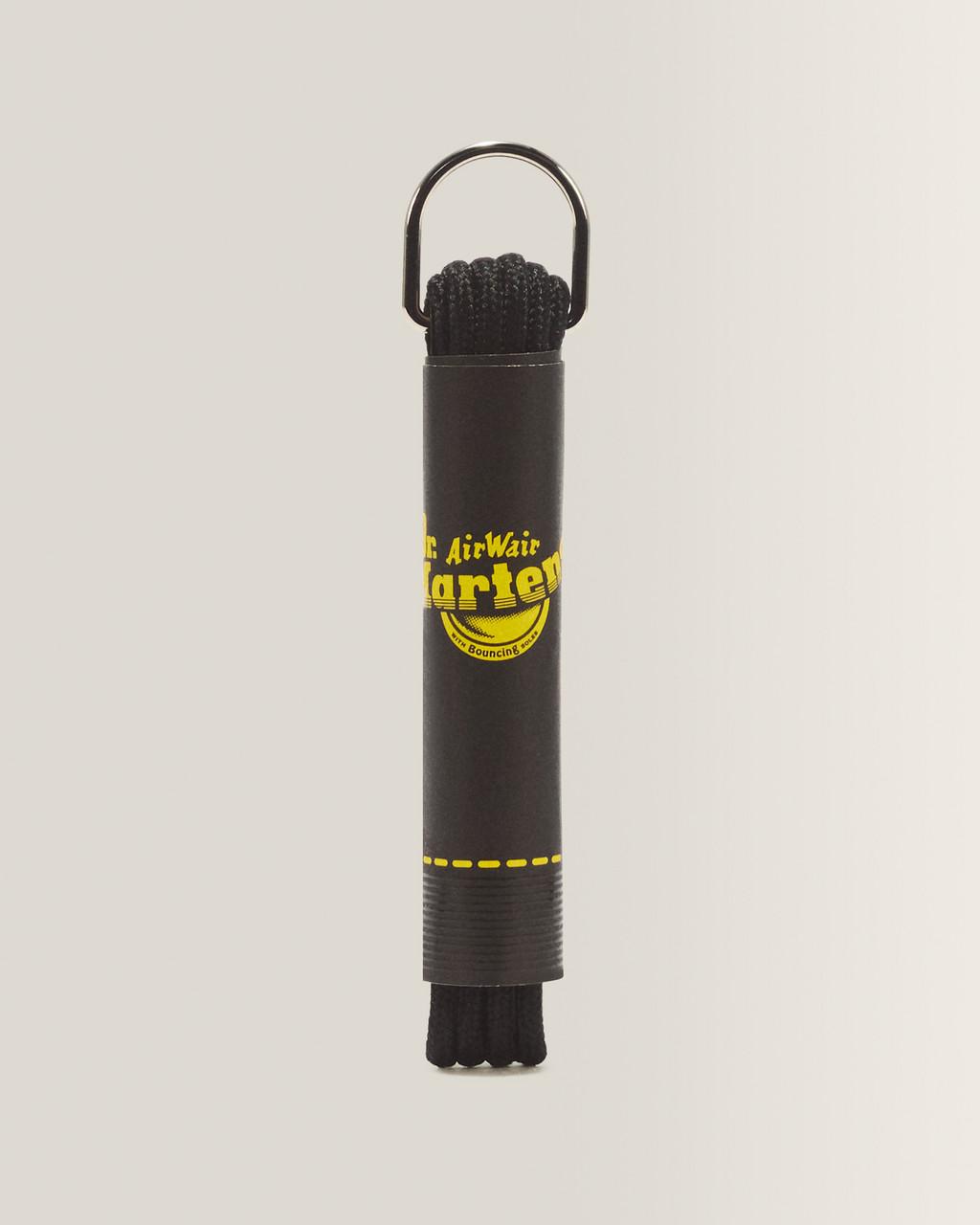 26 Inch Round Shoe Laces (3-Eye) - Black — Cotton