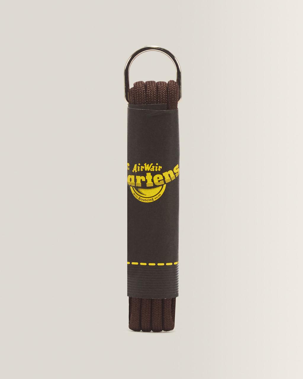 26 Inch Round Shoe Laces (3-Eye) - Brown — Cotton