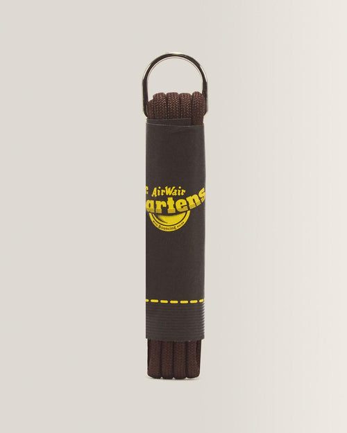 26 Inch Round Shoe Laces (3-Eye) - Brown — Cotton