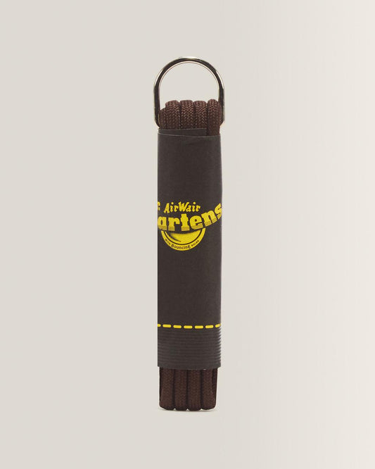 26 Inch Round Shoe Laces (3-Eye) - Brown — Cotton