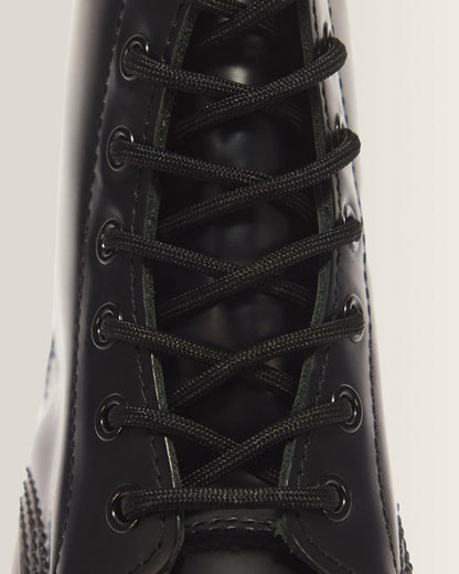 55 Inch Round Shoe Laces (8-10 Eye) - Black — Polyester - image 2