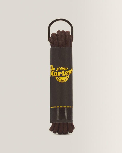 55 Inch Round Shoe Laces (8-10 Eye) - Brown — Polyester