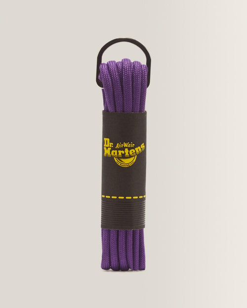 55 Inch Round Shoe Laces (8-10 Eye) - Purple — Polyester