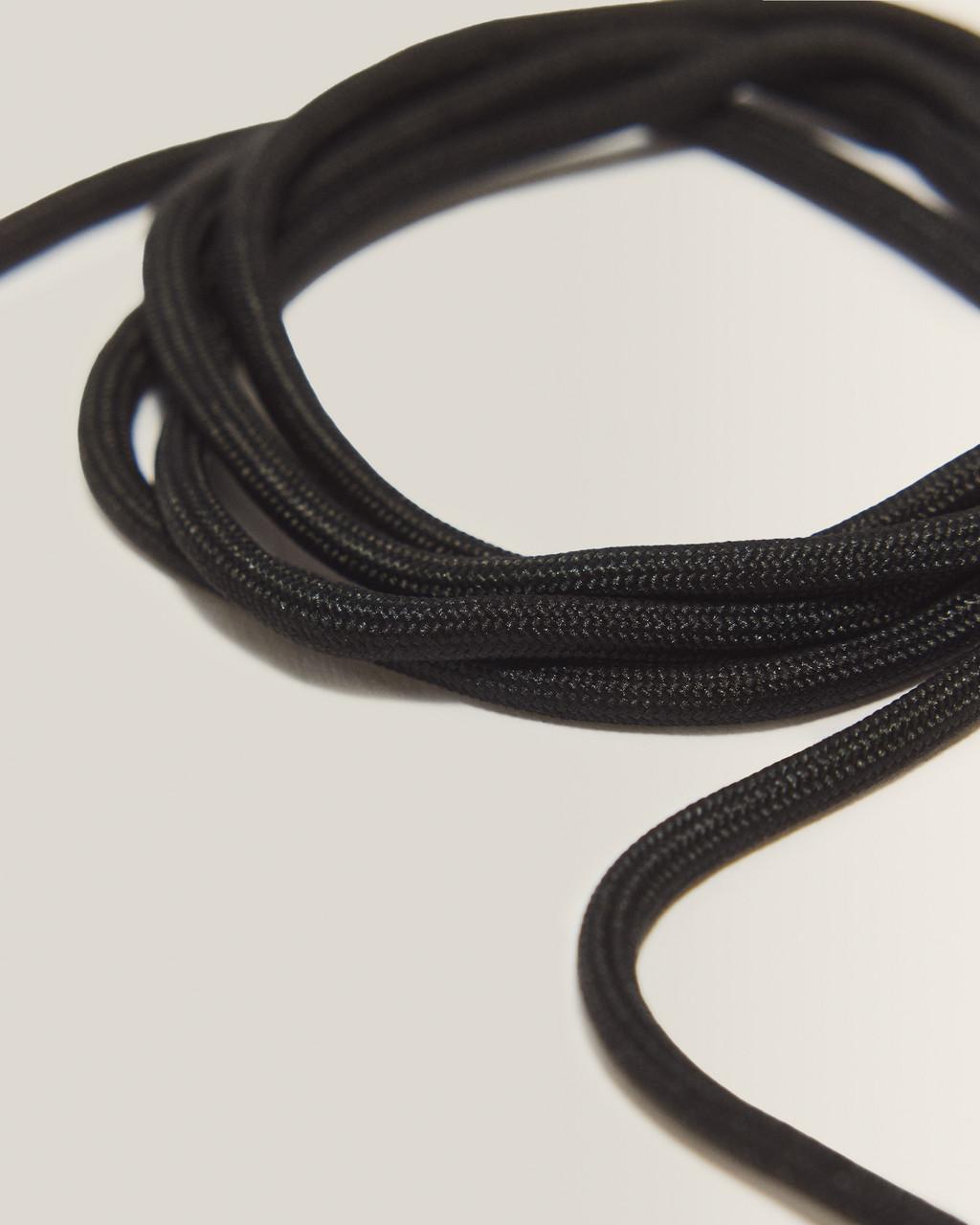 83 Inch Round Shoe Laces (12-14 Eye) - Black - image 3