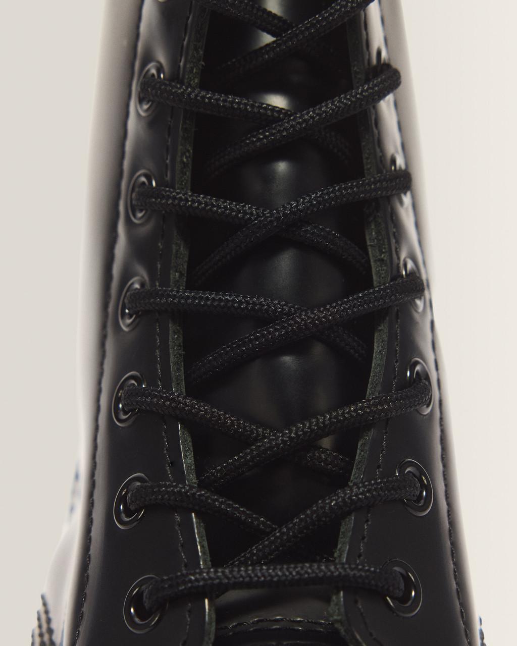 95 Inch Round Shoe Laces (18-20 Eye) - Black - image 2
