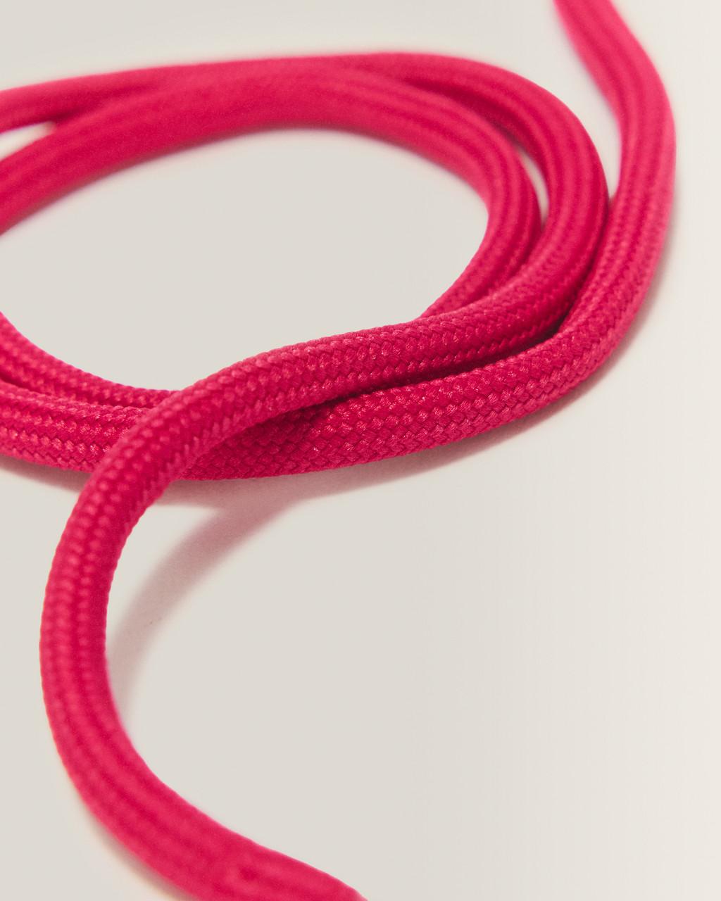 55 Inch Round Shoe Laces (8-10 Eye) - Pink — Polyester - image 3
