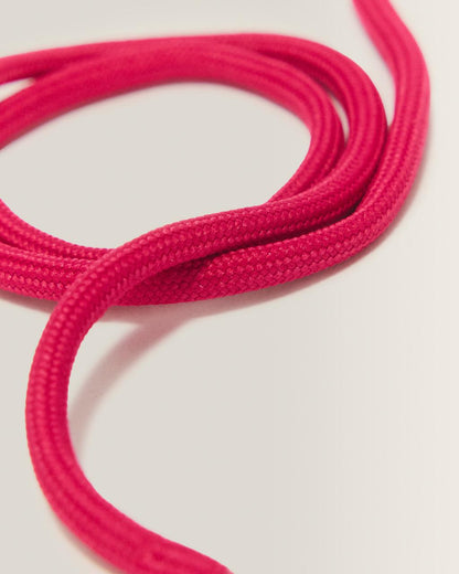 55 Inch Round Shoe Laces (8-10 Eye) - Pink — Polyester - image 3