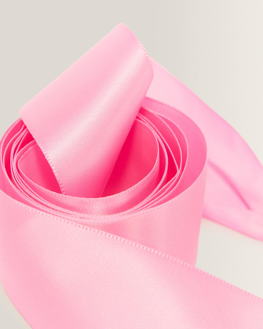55 inch Ribbon Shoe Laces (8-10 Eye) - Pink — Ribbon - image 3