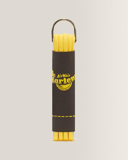 26 Inch Round Shoe Laces (3-Eye) - Yellow — Cotton