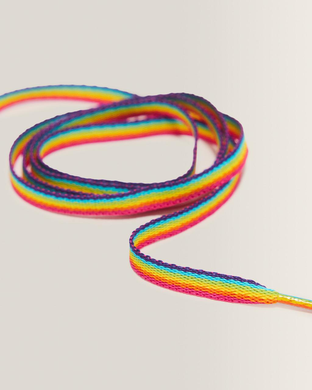 55 Inch Flat Shoe Laces (8-10 Eye) - Multi — Tetoron - image 3