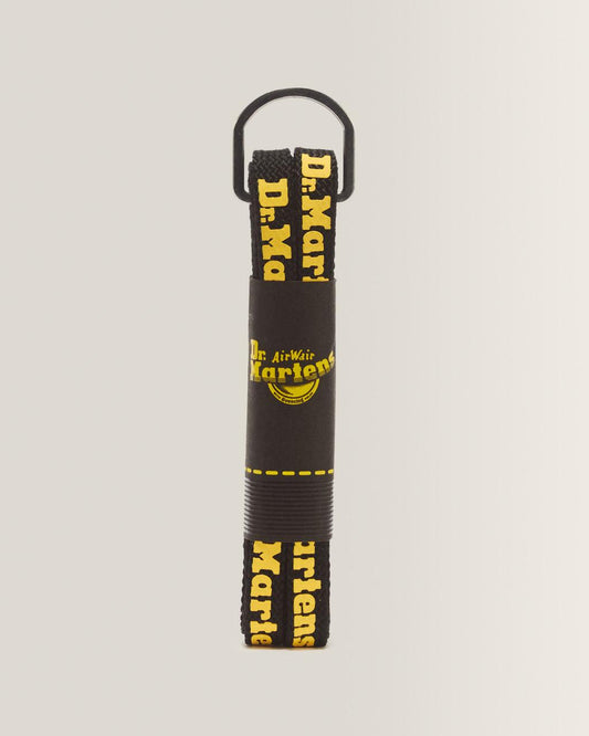 55 Inch Flat Shoe Laces (8-10 Eye) - Black+Yellow — Tetoron