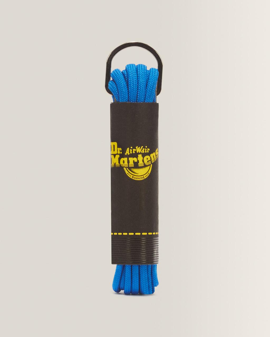 55 Inch Round Shoe Laces (8-10 Eye) - Blue — Polyester
