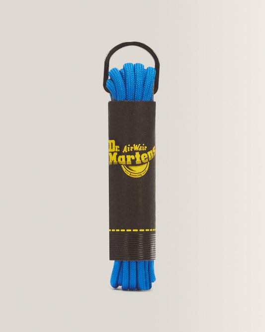 55 Inch Round Shoe Laces (8-10 Eye) - Blue — Polyester