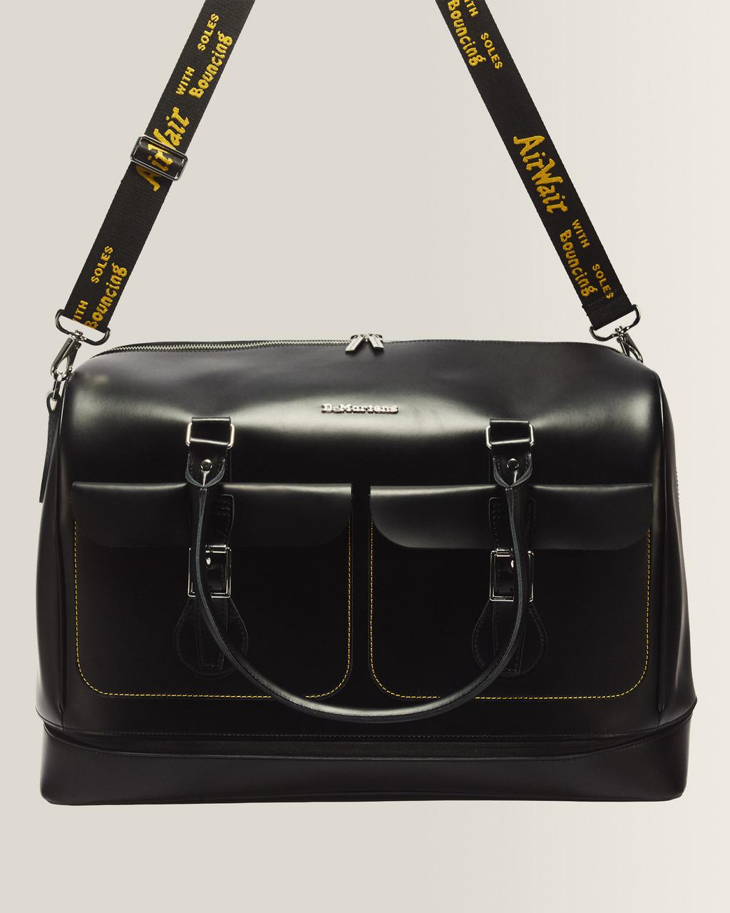 Smooth Leather Weekender Bag - Black — Kiev & Smooth - image 4