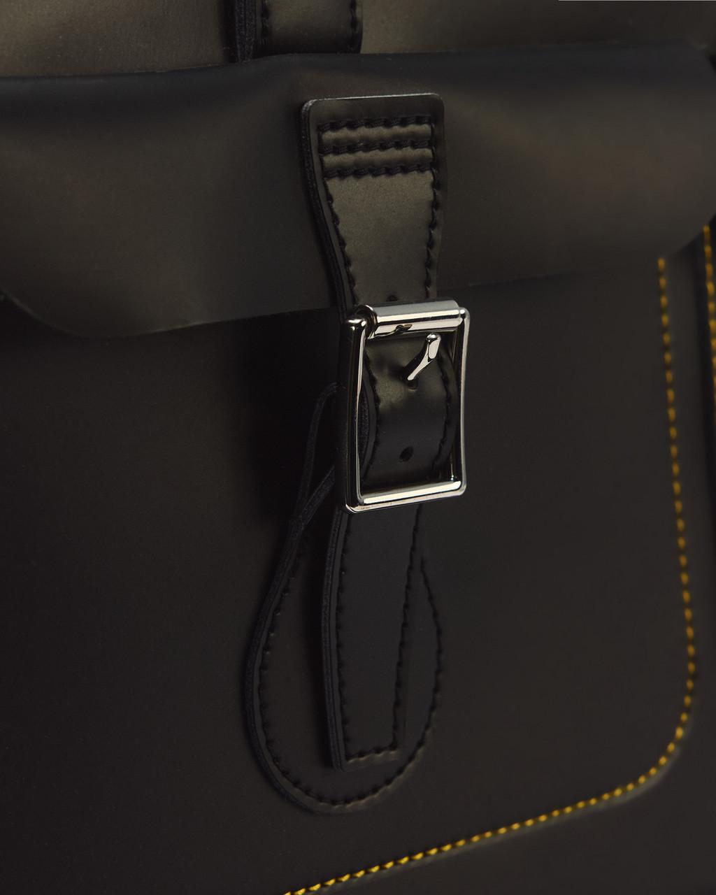Smooth Leather Weekender Bag - Black — Kiev & Smooth - image 5