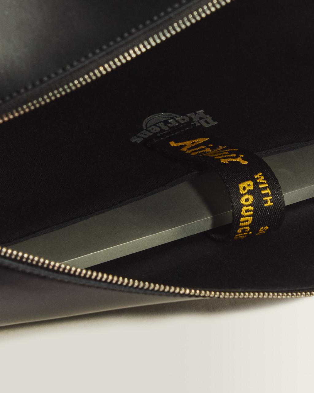 Smooth Leather Weekender Bag - Black — Kiev & Smooth - image 6