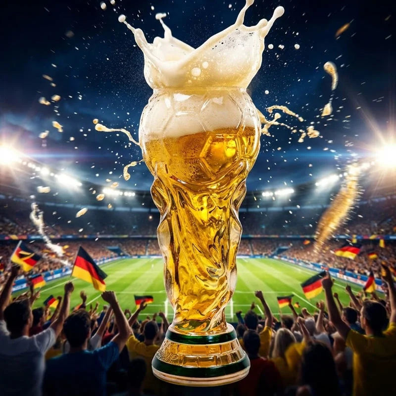 Premium 2026 World Cup Trophy Beer Glass