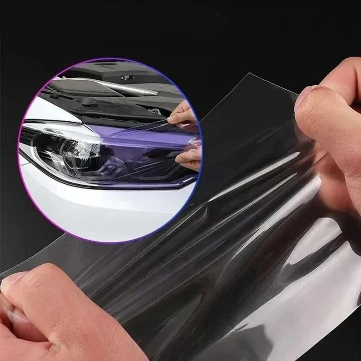 Automotive Headlight Tint Film – TPU Light Control & Color Change Wrap