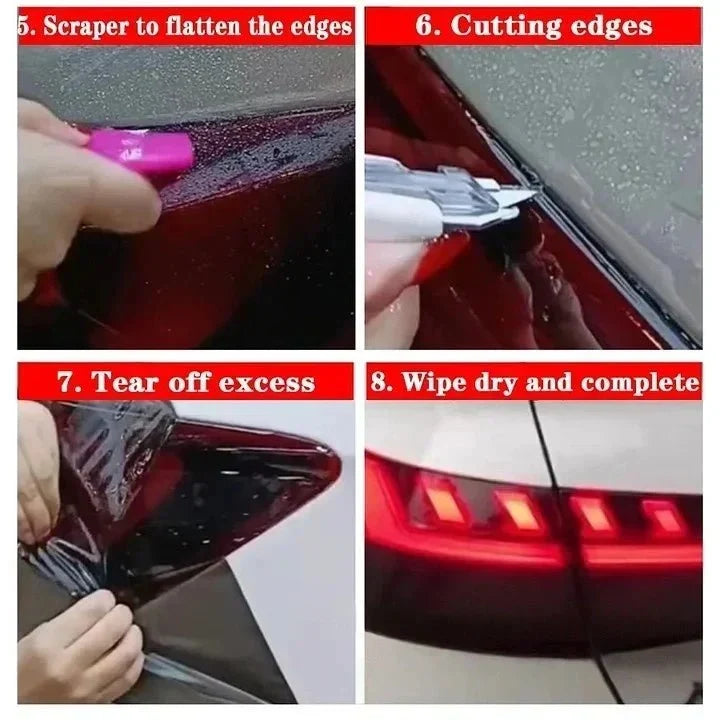 Automotive Headlight Tint Film – TPU Light Control & Color Change Wrap