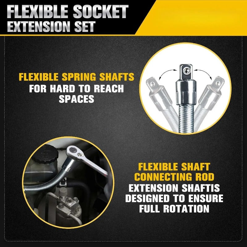 Flexible Socket Extension Set
